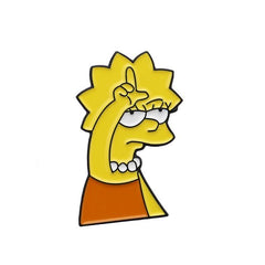 Lisa Simpsons Loser Enamel Pin