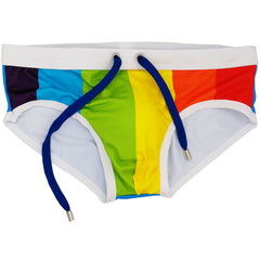 LGBT Rainbow Swim Briefs