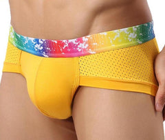 Rainbow Breathable Sports Briefs