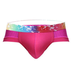 Rainbow Breathable Sports Briefs