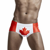 Canada Flag Swim Trunks
