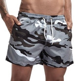 Jockmail Grey Camo Board Shorts
