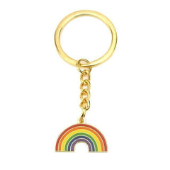 Rainbow Pride Keychain