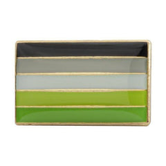 Aromantic Pride Enamel Pin