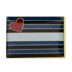 Leather Pride Enamel Pin