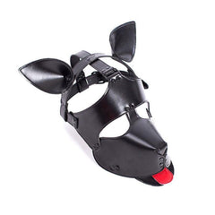 BDSM Leather Puppy Play Mask