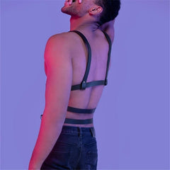 Full Body Bondage Leather Harness
