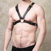 4-Strap Leather Harness