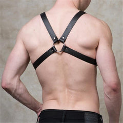 4-Strap Leather Harness