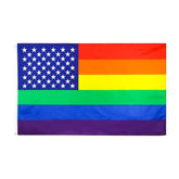 USA Gay Pride Flag