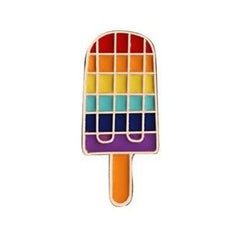 Rainbow Popsicle Enamel Pin