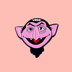 The Count Enamel Pin