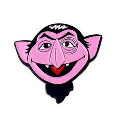 The Count Enamel Pin