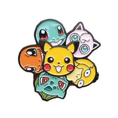 Pokemon Friends Enamel Pin