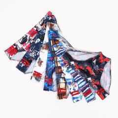 Flamboyant Side-Striped Briefs