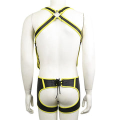 Backless Fetishwear Suspenders