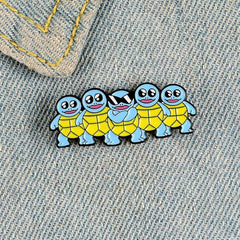 Cool Squirtle Crew Enamel Pin