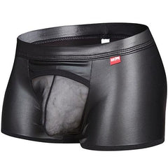 Kinky Transparent Leather Boxers