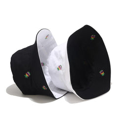 Rainbow Pineapple Printed Fisherman Hat