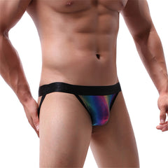 Rainbow Shimmer Pouch Jockstrap