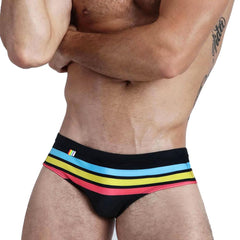 Pride Stripe Swim Briefs