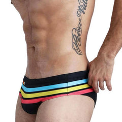 Pride Stripe Swim Briefs
