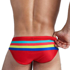 Pride Stripe Swim Briefs