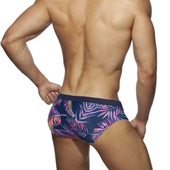 Floral Fern Swim Briefs