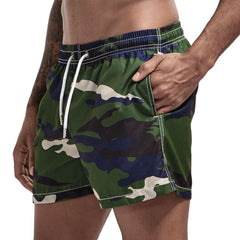 Jockmail Green Camo Board Shorts
