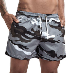 Jockmail Grey Camo Board Shorts