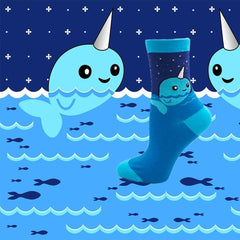 Happy Narwal Socks