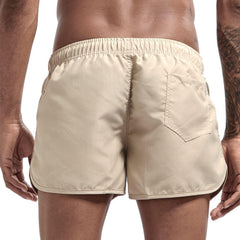 Jockmail Classic Khaki Swim Shorts