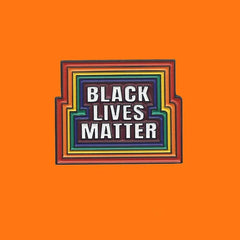 LGBT Black Lives Matter Enamel Pin
