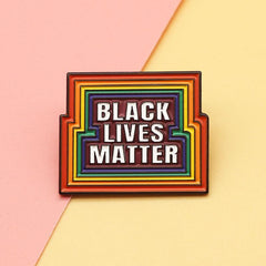 LGBT Black Lives Matter Enamel Pin