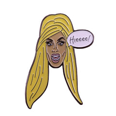 Hieeee Alaska Enamel Pin