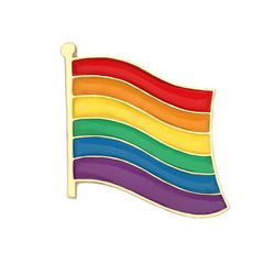 LGBT Pride Flag Enamel Pin