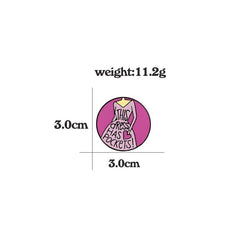 This Dress Has Pockets Enamel Pin