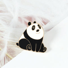 Cute Panda Enamel Pin