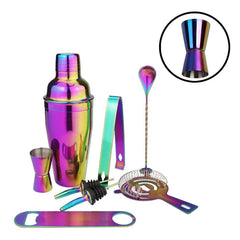 Rainbow Cocktail Shaker Set