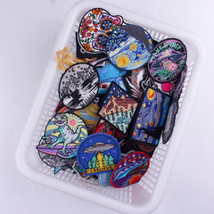 Lucky Dip Collection Of 30 Random Iron On Embroidered Patches!