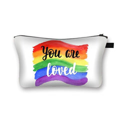 You Are Loved Cosmetic Bag / Makeup Pouch