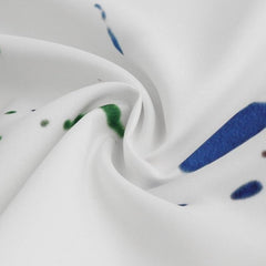 Splashed Rainbow Gay Short Sleeve Printed Shirt