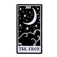 Tarot Card Divination Enamel Pins