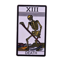 Tarot Card Divination Enamel Pins