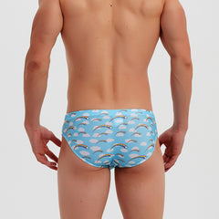 Rainbow Sky Swim Briefs