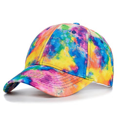 Tie-Dye Corduroy Baseball Cap