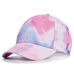 Tie-Dye Corduroy Baseball Cap