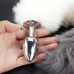 Cat Tail Butt Plug With Ear Headband