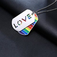 LGBTQ Love Necklace