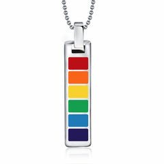 LGBTQ Gay Traffic Light Necklace